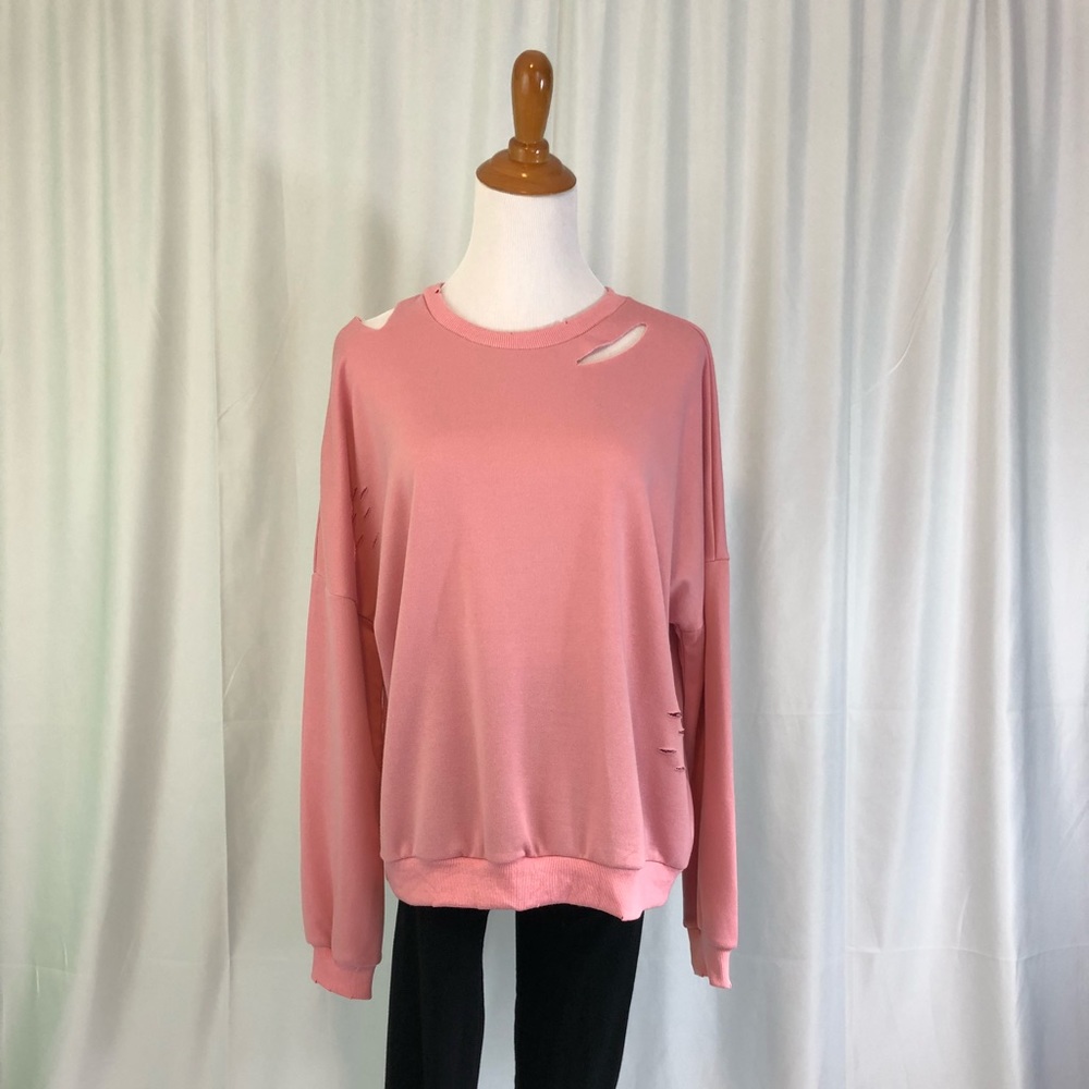 Distressed Sweatshirt